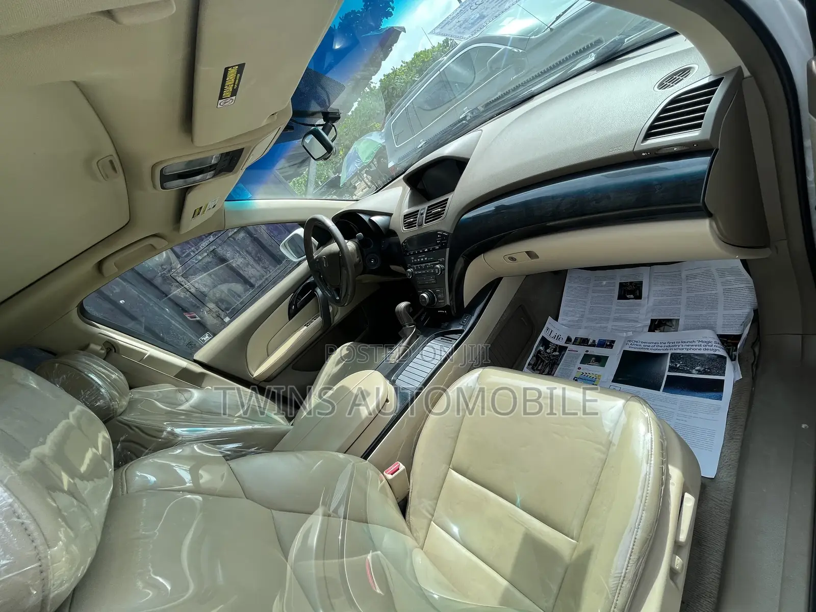 Acura MDX SUV 4dr AWD (3.7 6cyl 5A) 2008 White