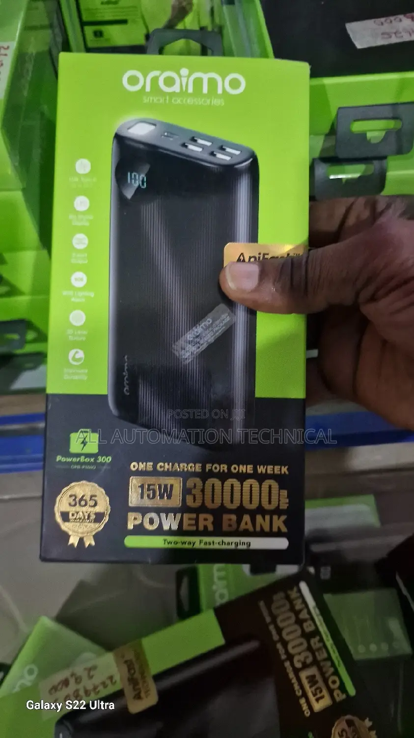Oraimo 30,000mah Power Bank
