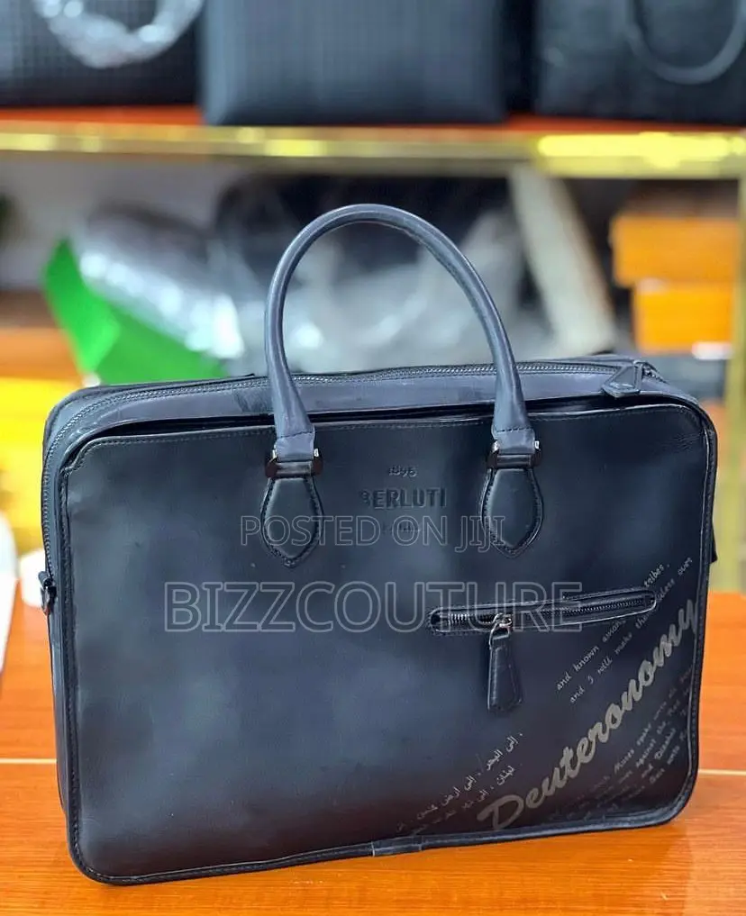 Original BERLUTI Laptop Bags Available in Store