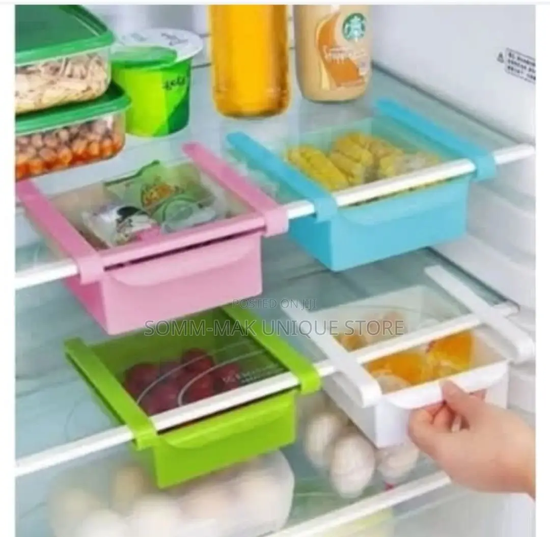 A S Fridge Organizer and Storage Box - 4pcs