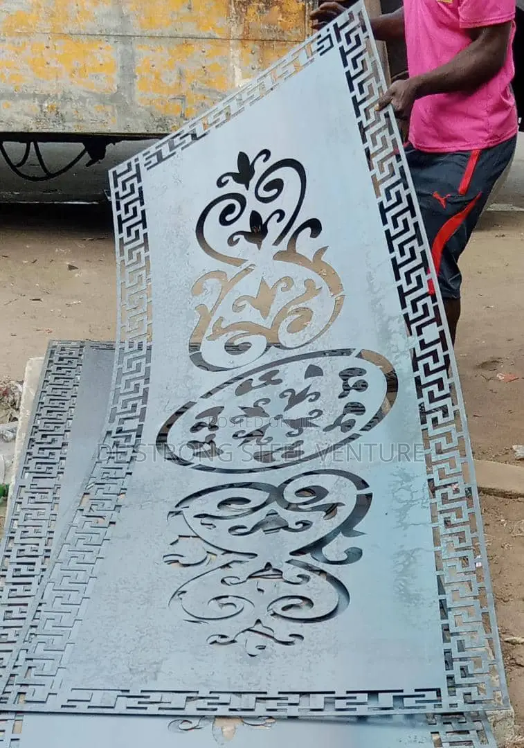 Laser Cut Design Plate 2 X 8 Feet Full 2mm