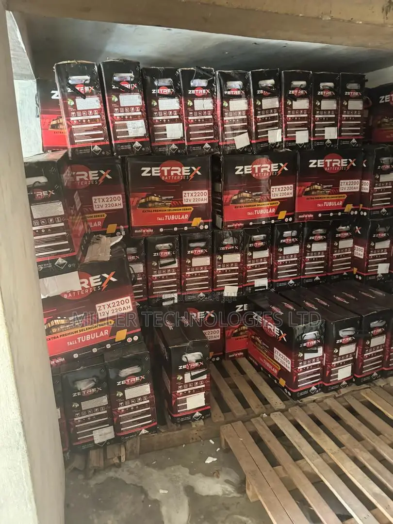 Zetrex Tubular Battery 220ah 12v India Made