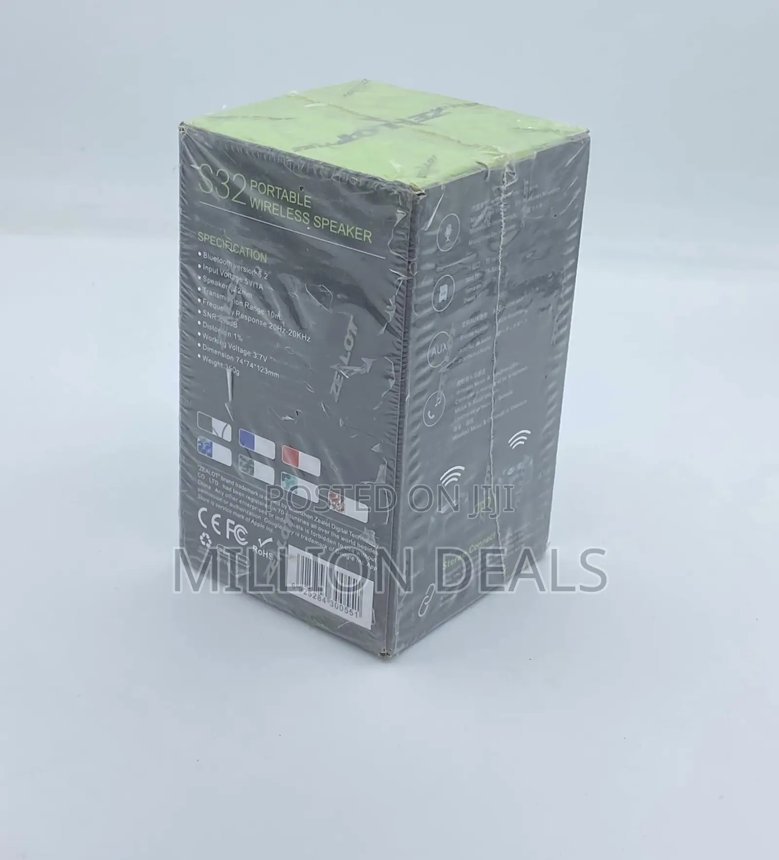 Zealot S32 Bluetooth Speaker Portable 3D Stereo