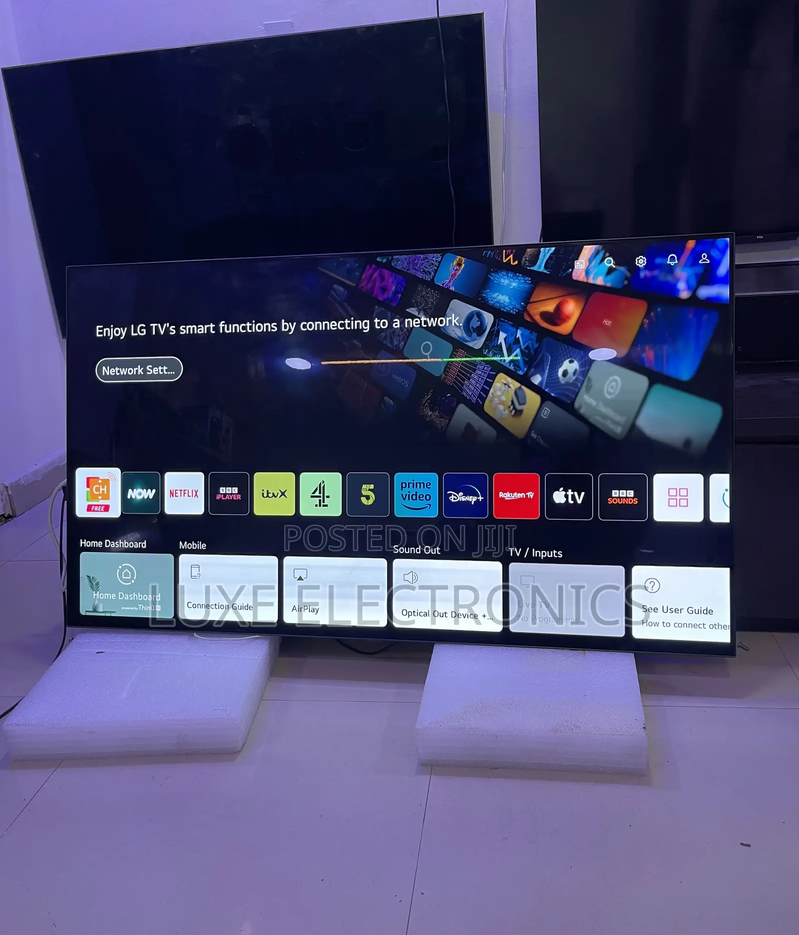 55 Inches LG OLED C1 Direct Uk Used Smart Tv