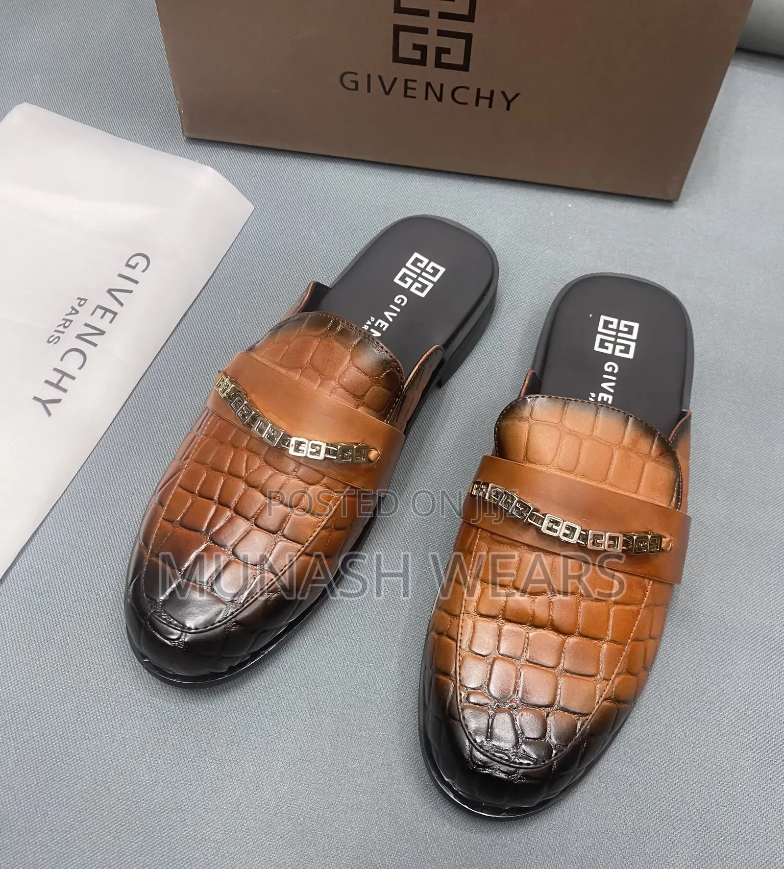 Givenchy Leather Half Shoe