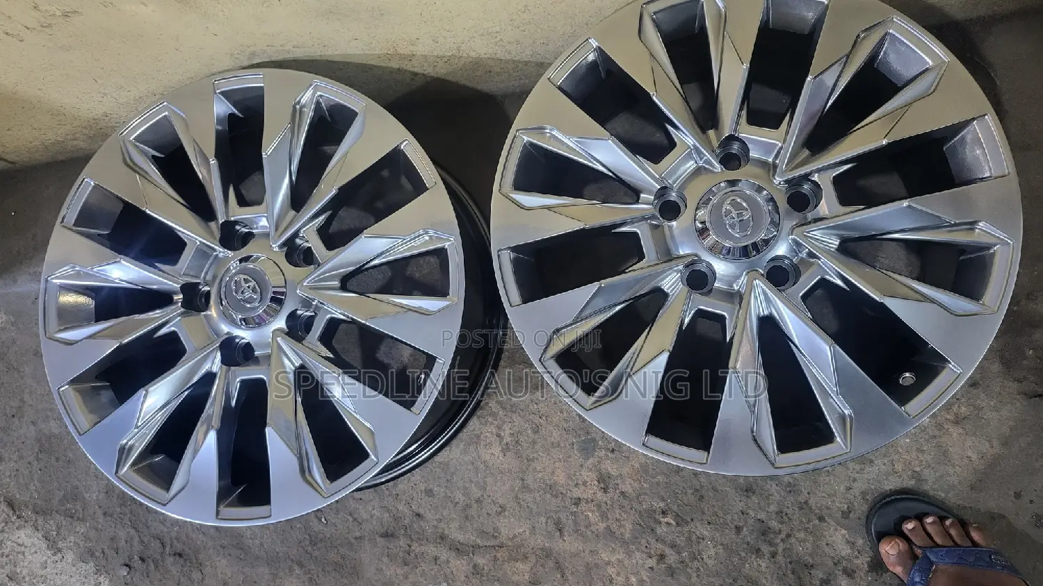 Complete Set of Rims Land Cruiser 2023/2024 Model