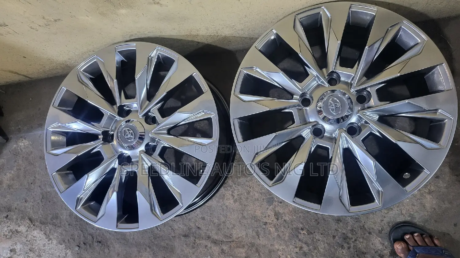 Complete Set of Rims Land Cruiser 2023/2024 Model