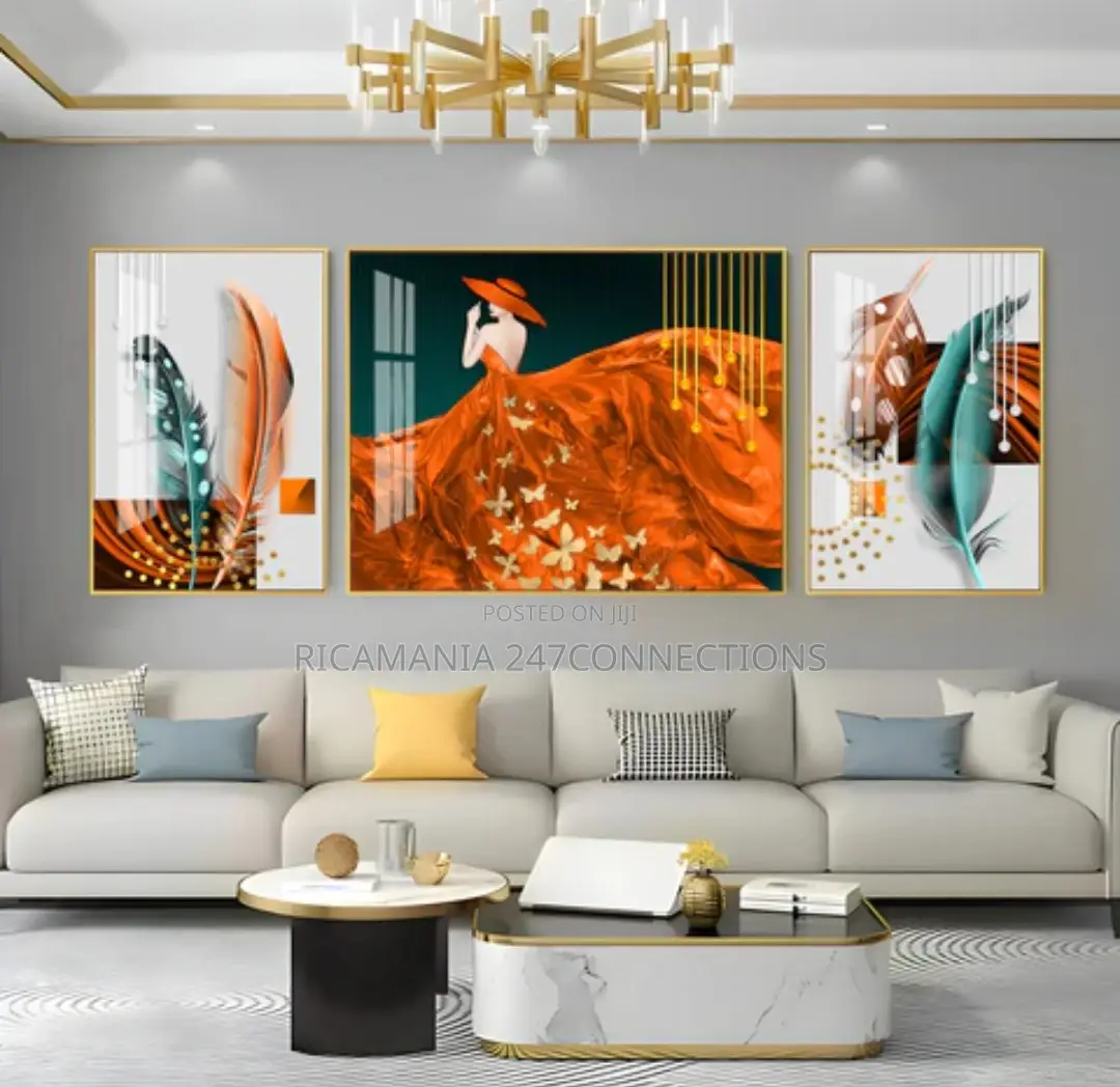 Affordable Priced Luxury Interior Abstract Artwork Frames