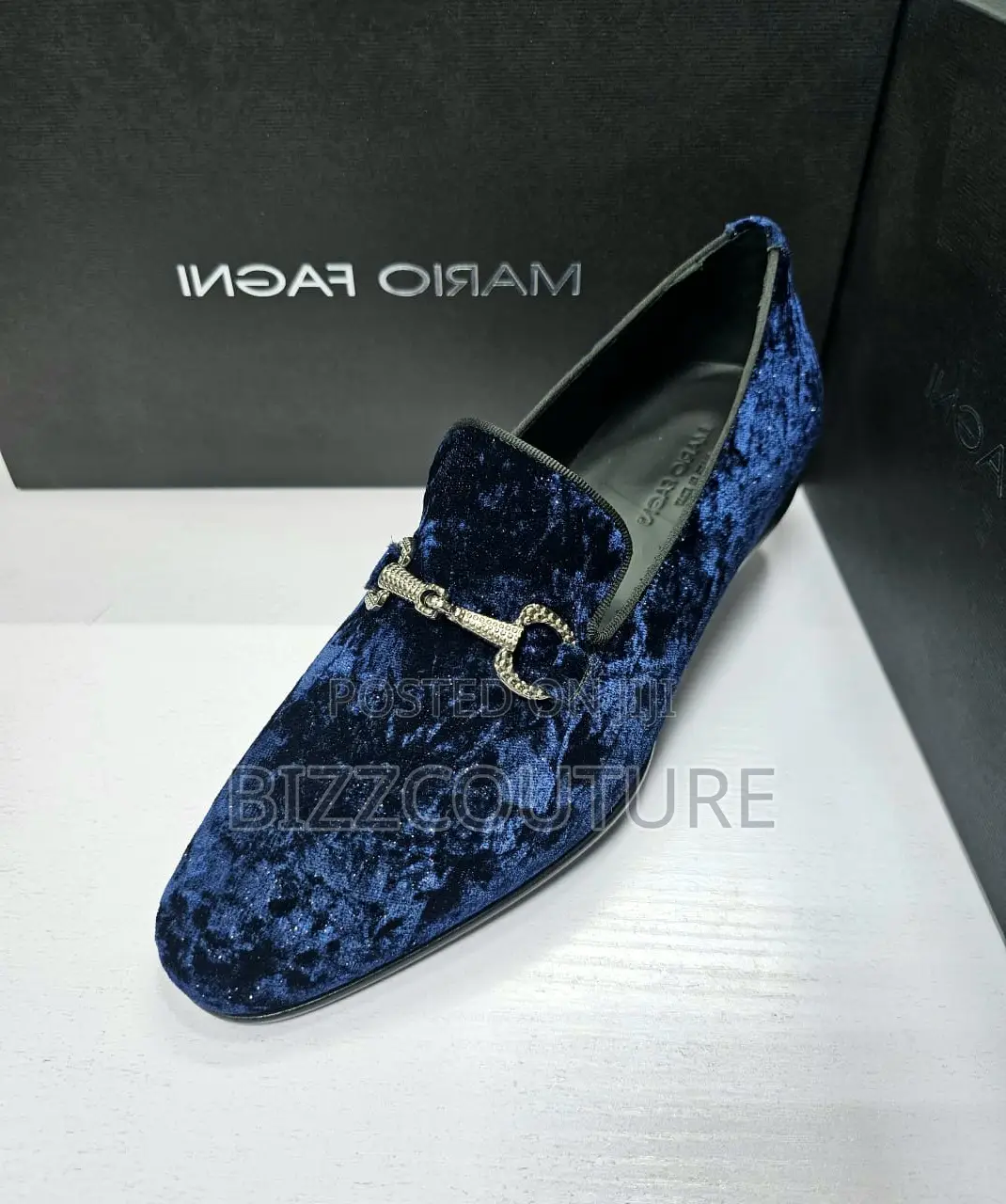Original Italian MARIO FAGNI Loafers Available in Store
