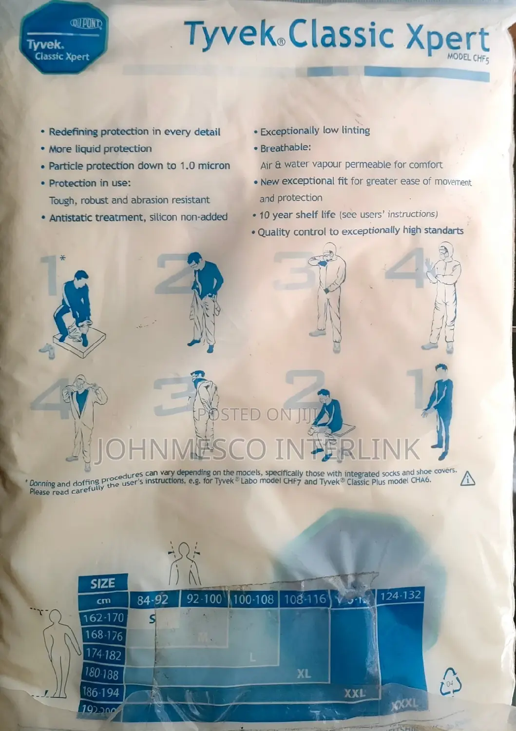 Tyvek Coveralls