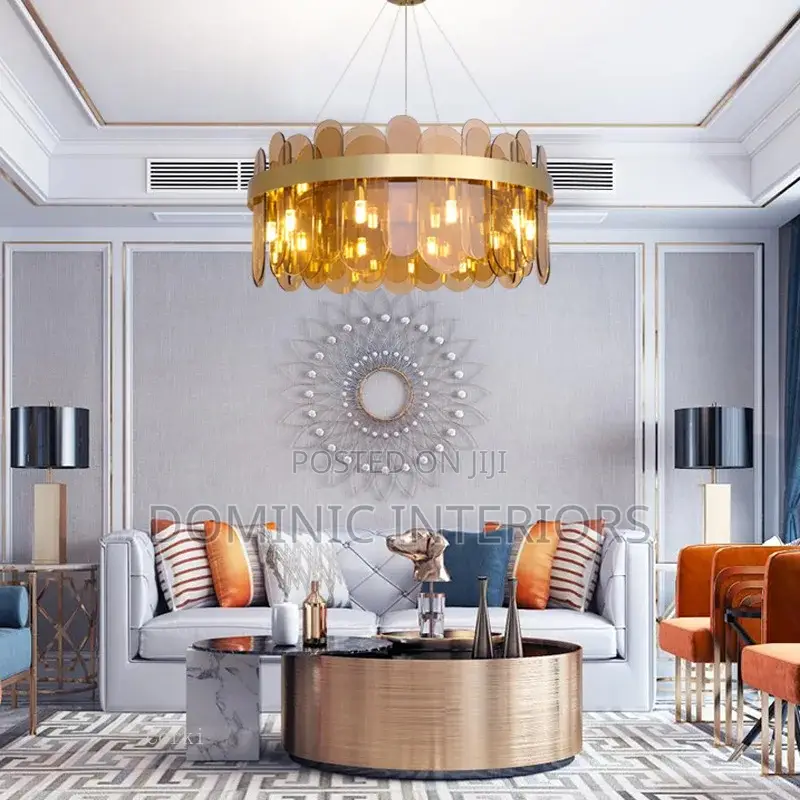 Nordic Crystal Glass Chandelier