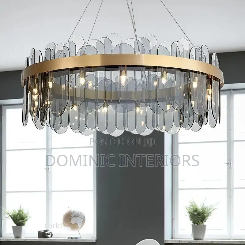 Nordic Crystal Glass Chandelier