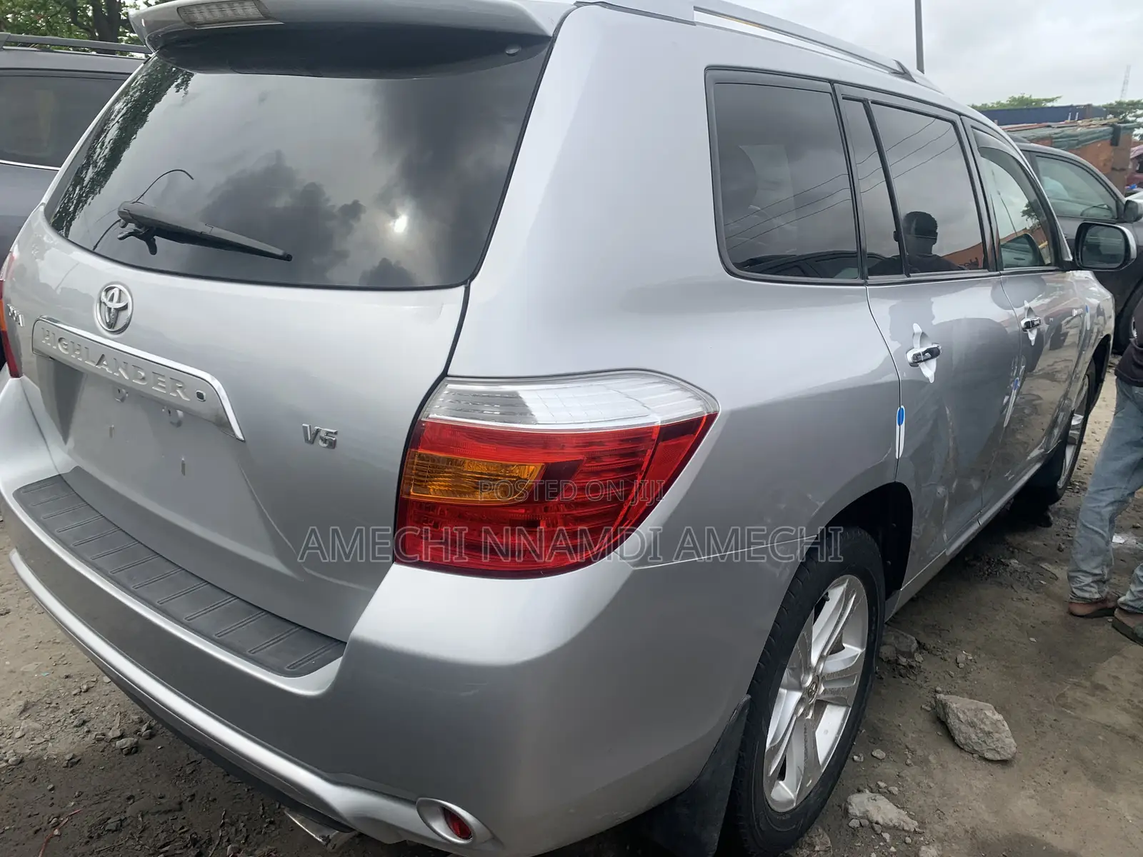 Toyota Highlander Limited 2009 Silver