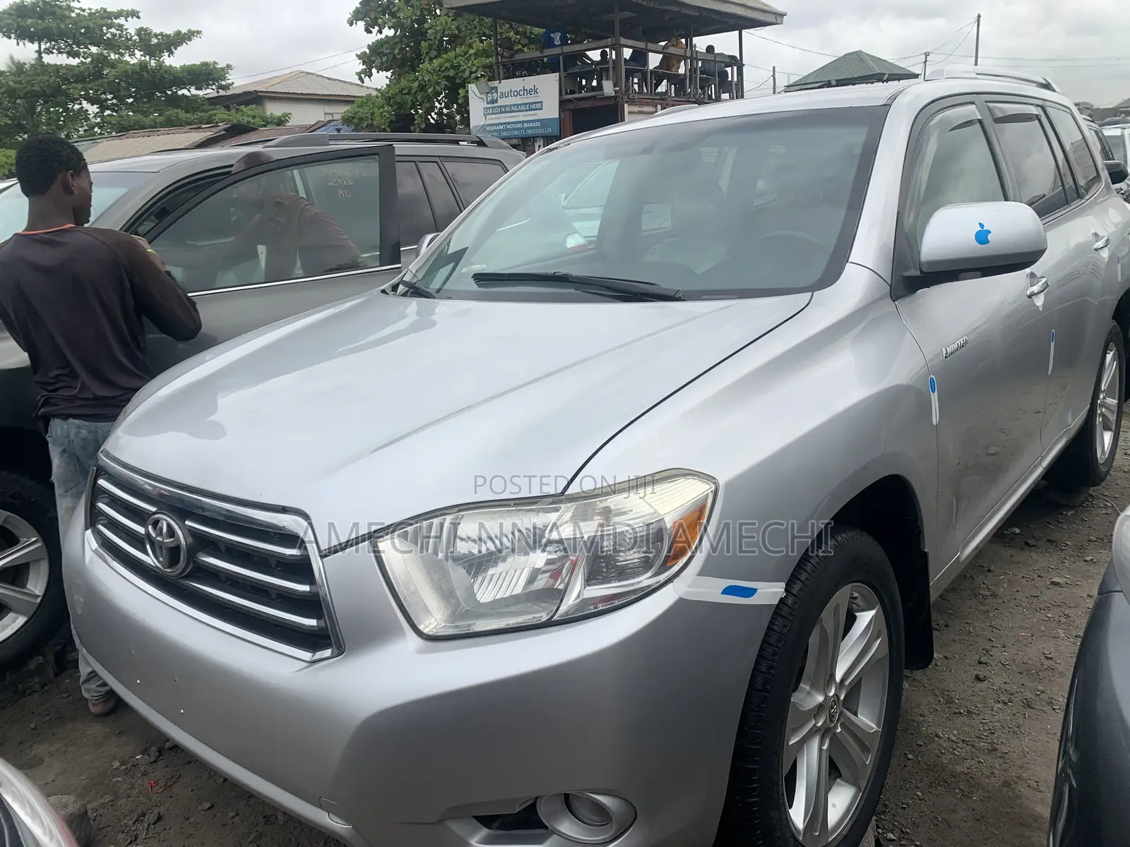 Toyota Highlander Limited 2009 Silver