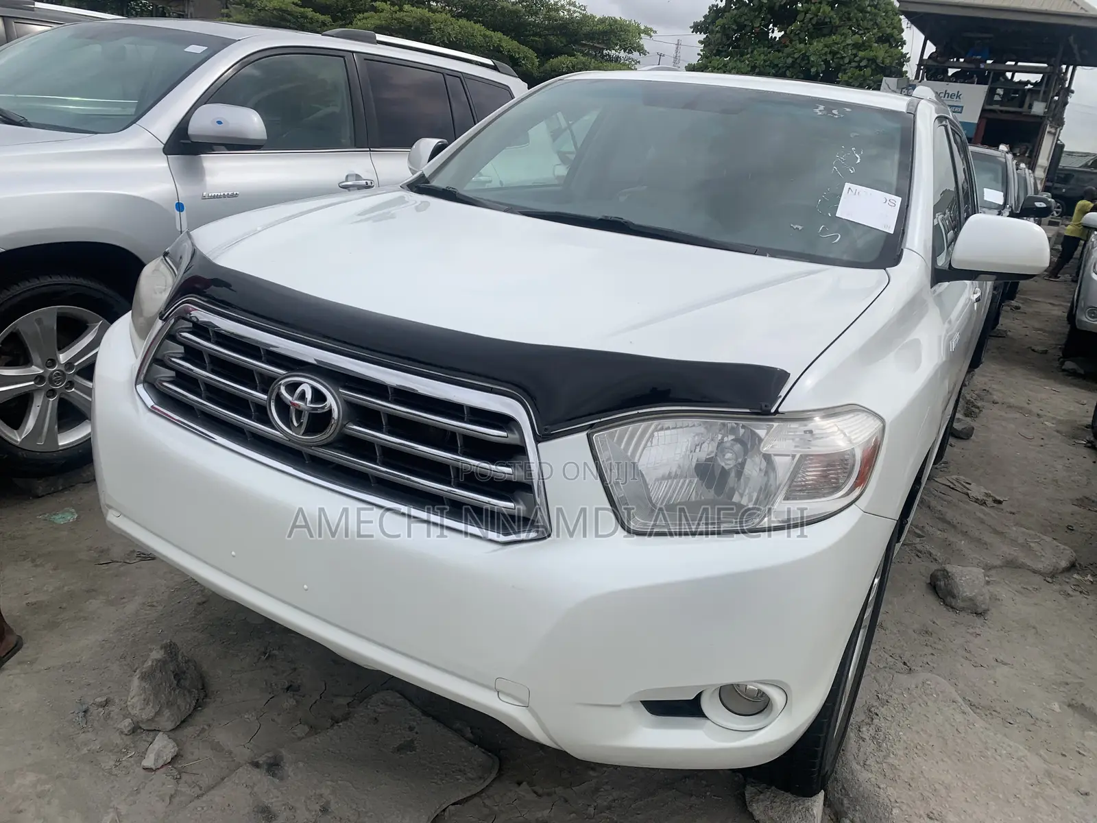 Toyota Highlander Limited 2010 White