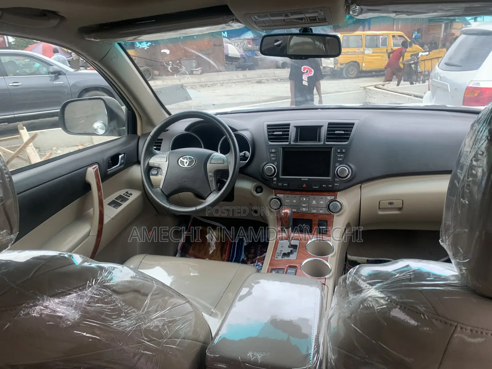 Toyota Highlander Limited 2010 White