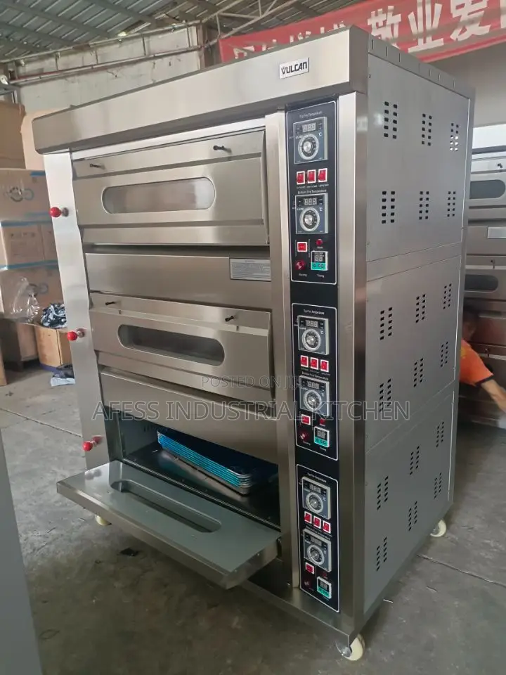 3 Deck 6tray Oven