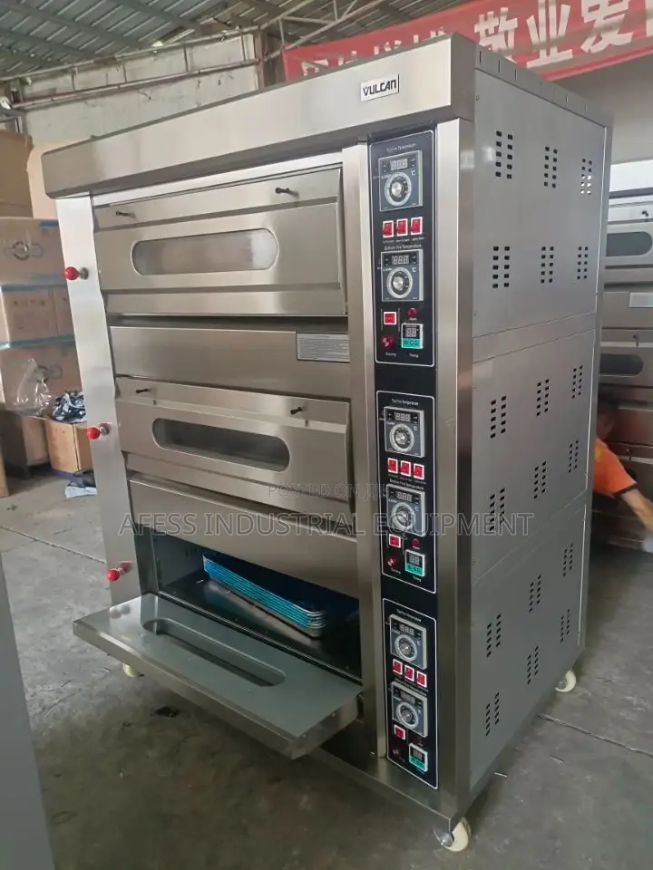 3 Deck 6trays Oven