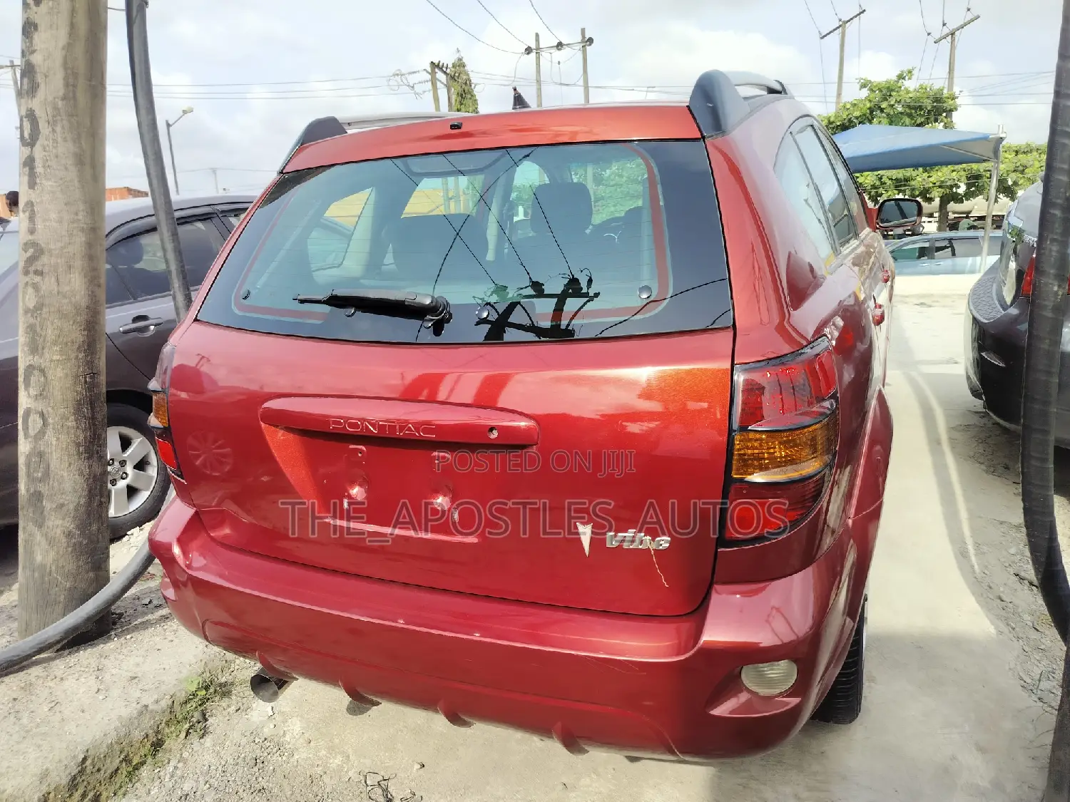 Pontiac Vibe 2007 Burgundy