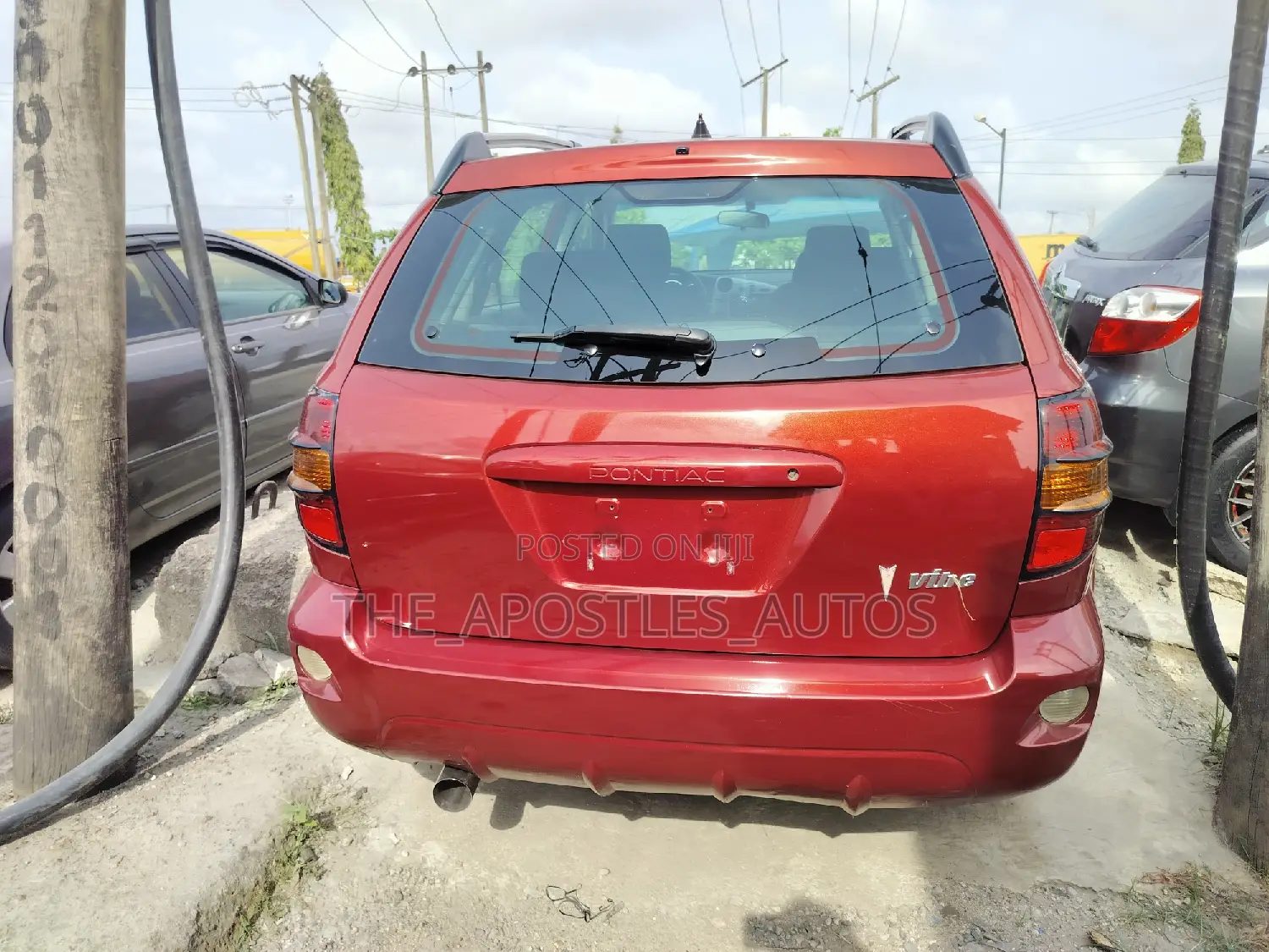Pontiac Vibe 2007 Burgundy