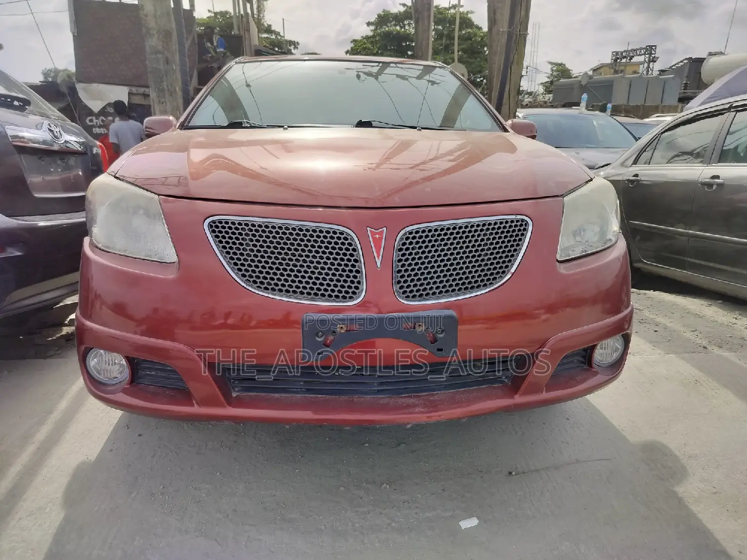 Pontiac Vibe 2007 Burgundy