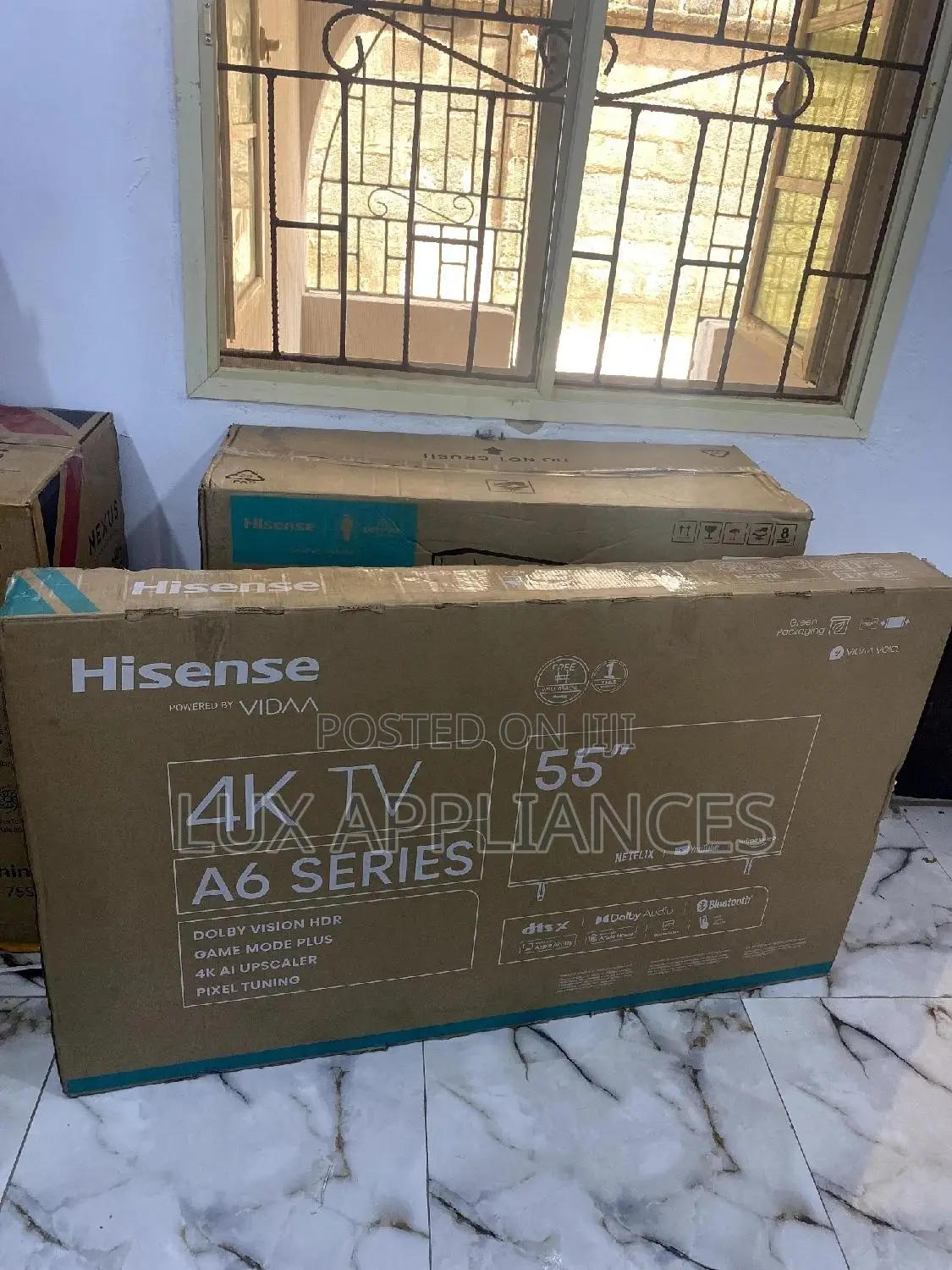 Hisense 55 Inch Uhd 4K Smart TV 55A6K