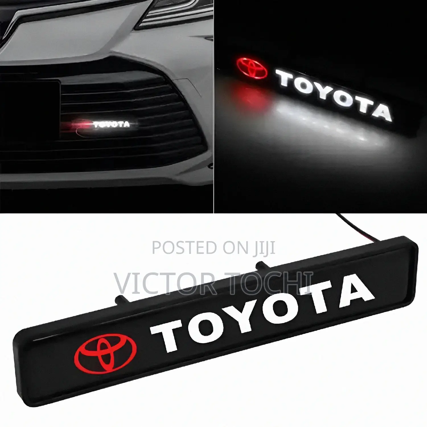 Car Customized LED Front Grille Badge Logo Light