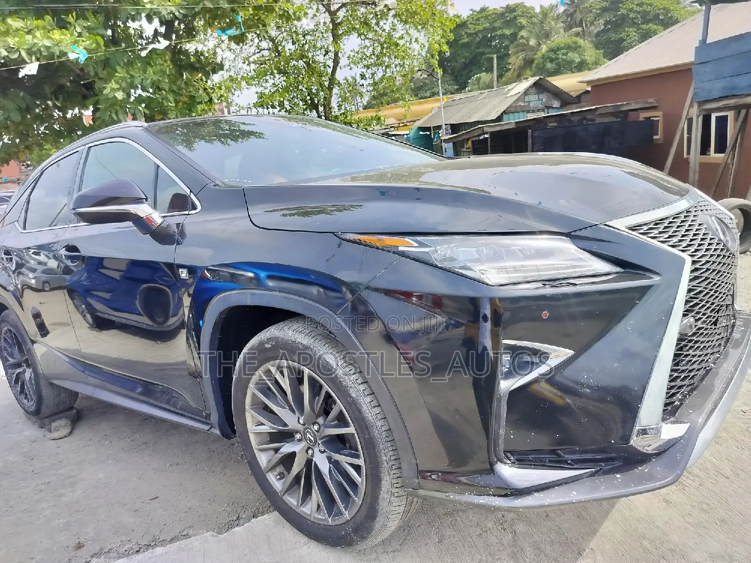 Lexus RX 350 F Sport AWD 2017 Black