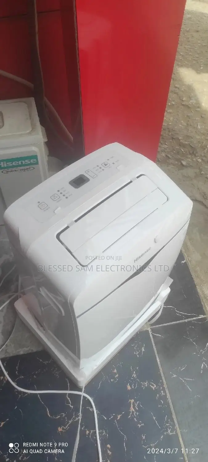 New Brand >Hisense Mobile Ac 1.5hp Fast Cooling With >R410a