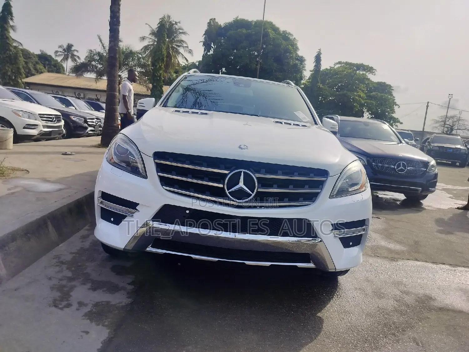 Mercedes-Benz M Class 2015 White