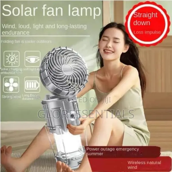 Mini Rechargeable Fan / Led Light