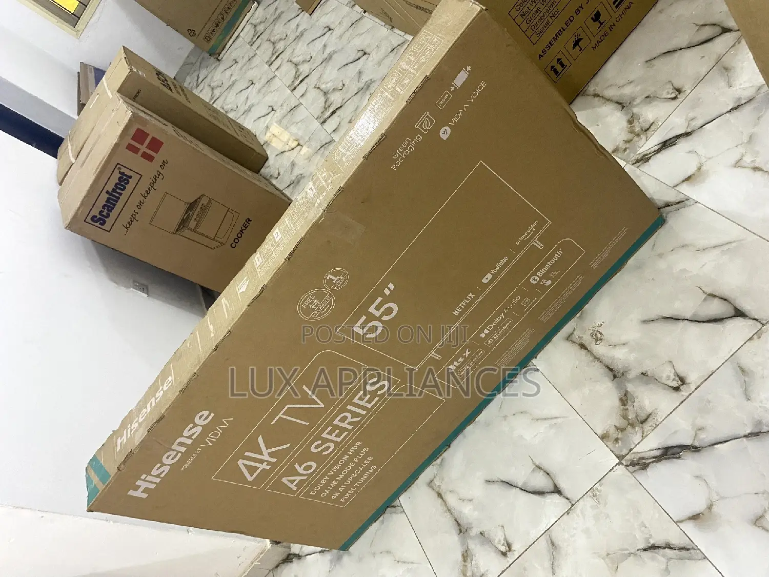 Hisense UHD Smart TV - 55" -55a6k