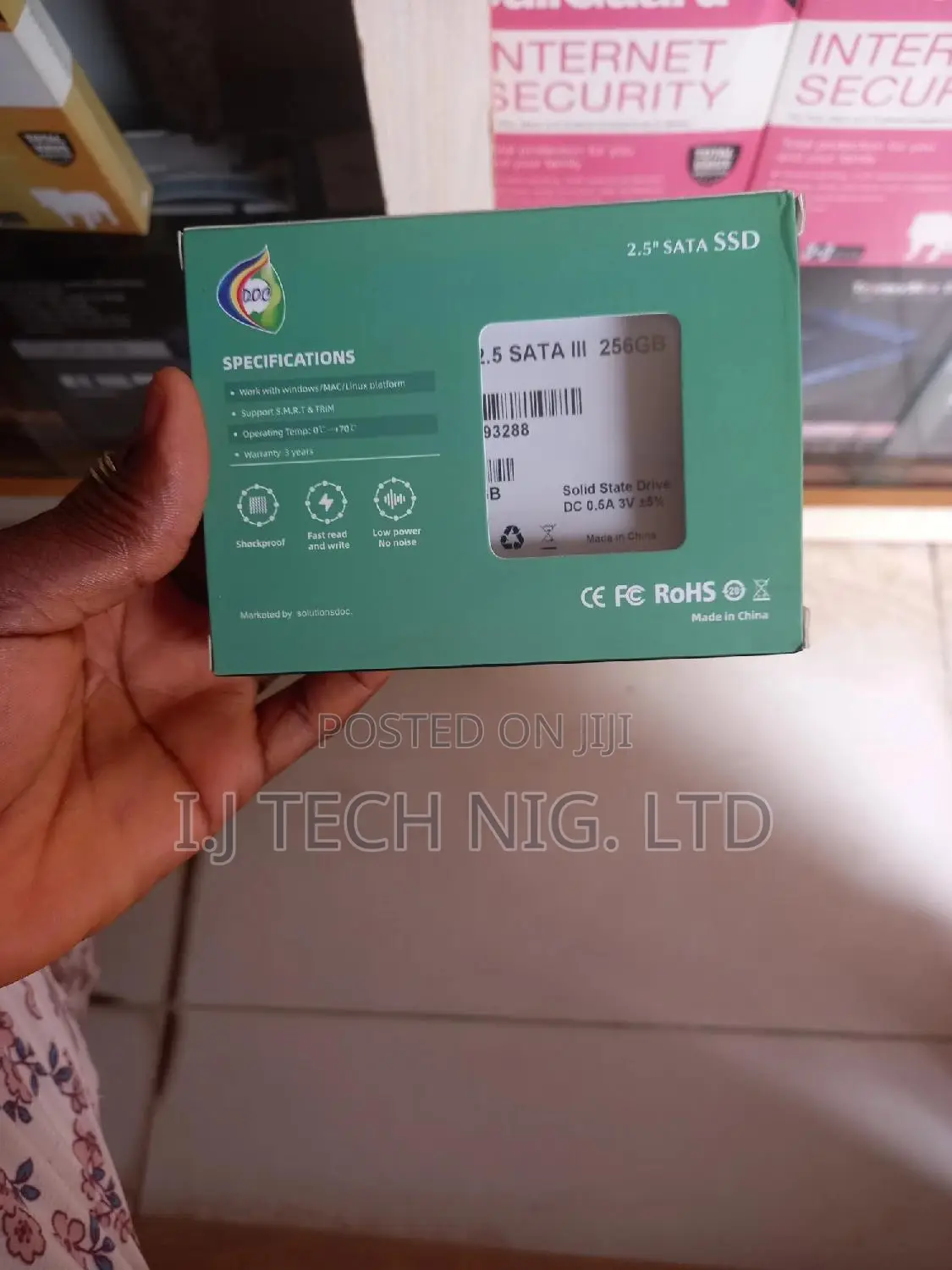 256gb SSD Laptop Hard Drive