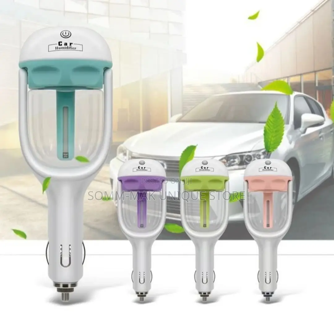 Mini 12V Car Steam Humidifier Air Purifier