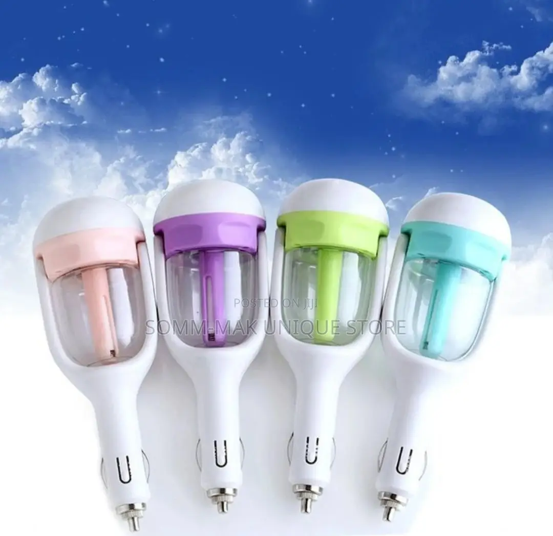 Mini 12V Car Steam Humidifier Air Purifier