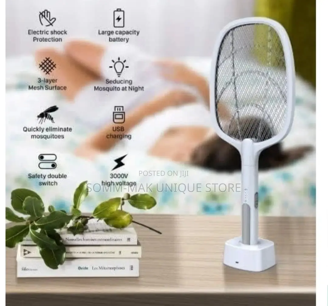 2 in 1 Rechargeable Electric Mosquito Swatter