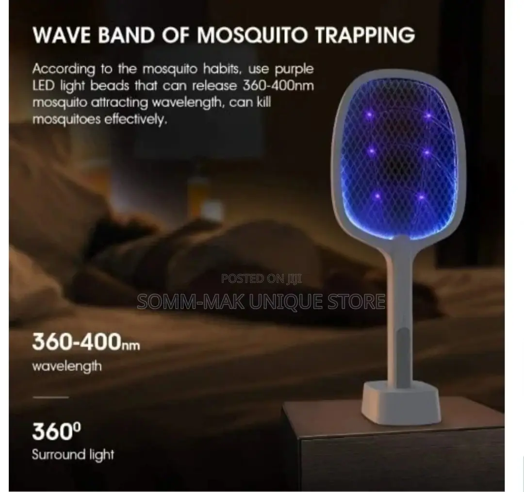 2 in 1 Rechargeable Electric Mosquito Swatter