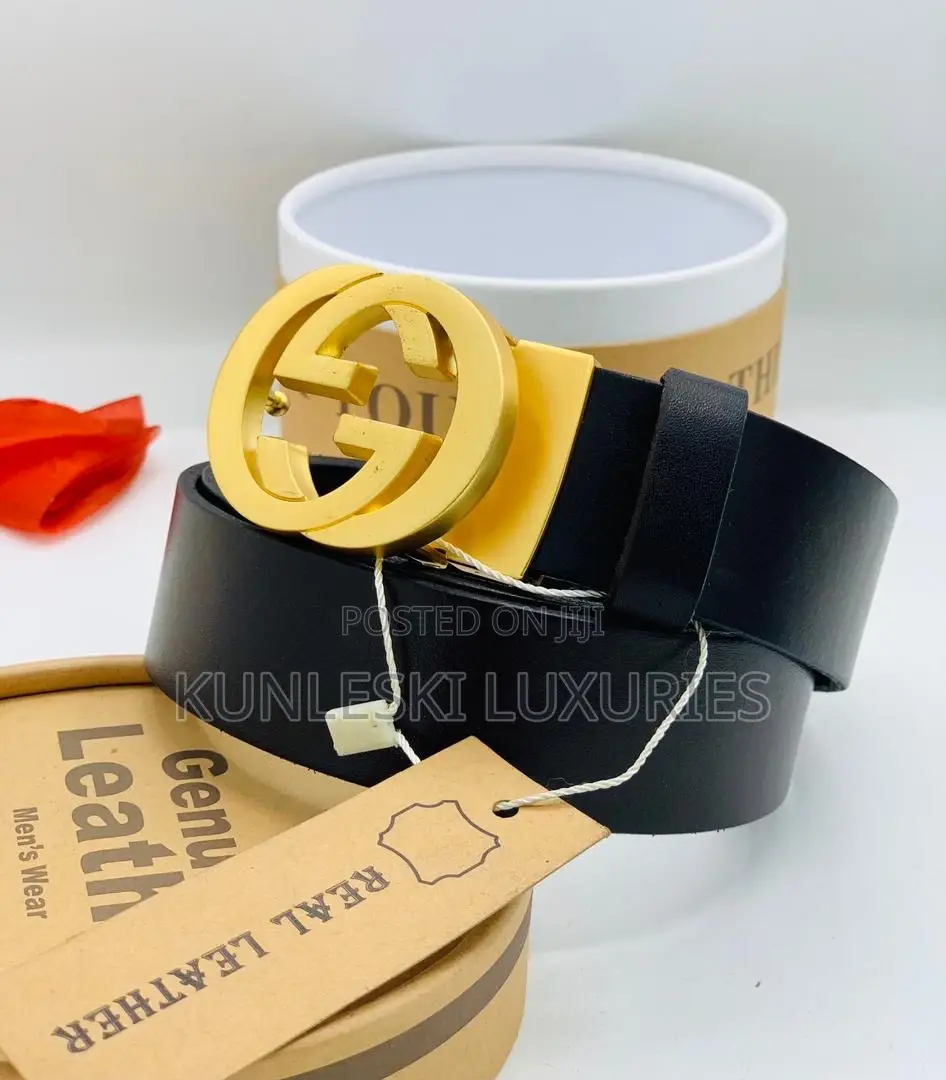 Original Gucci Leather Belt Collections
