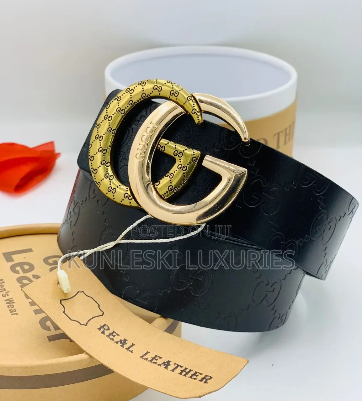 Original Gucci Leather Belt Collections