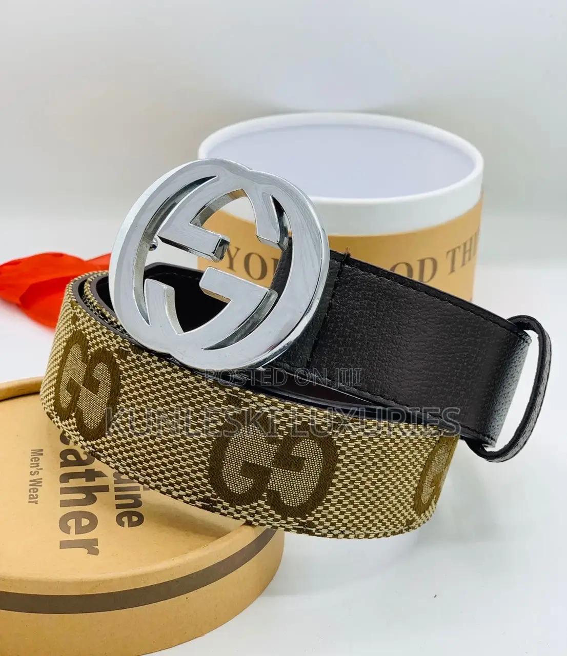 Original Gucci Leather Belt Collections