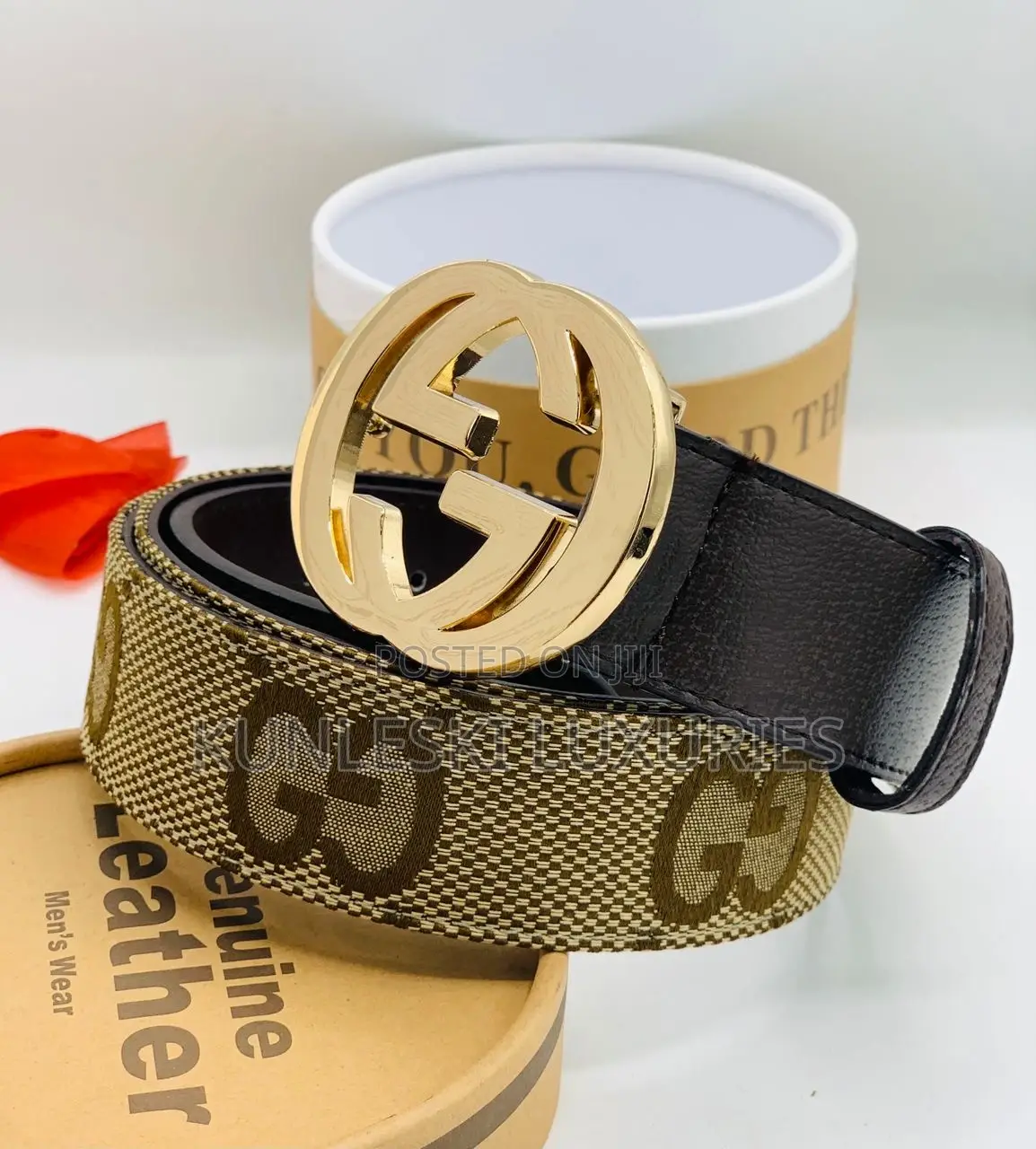Original Gucci Leather Belt Collections