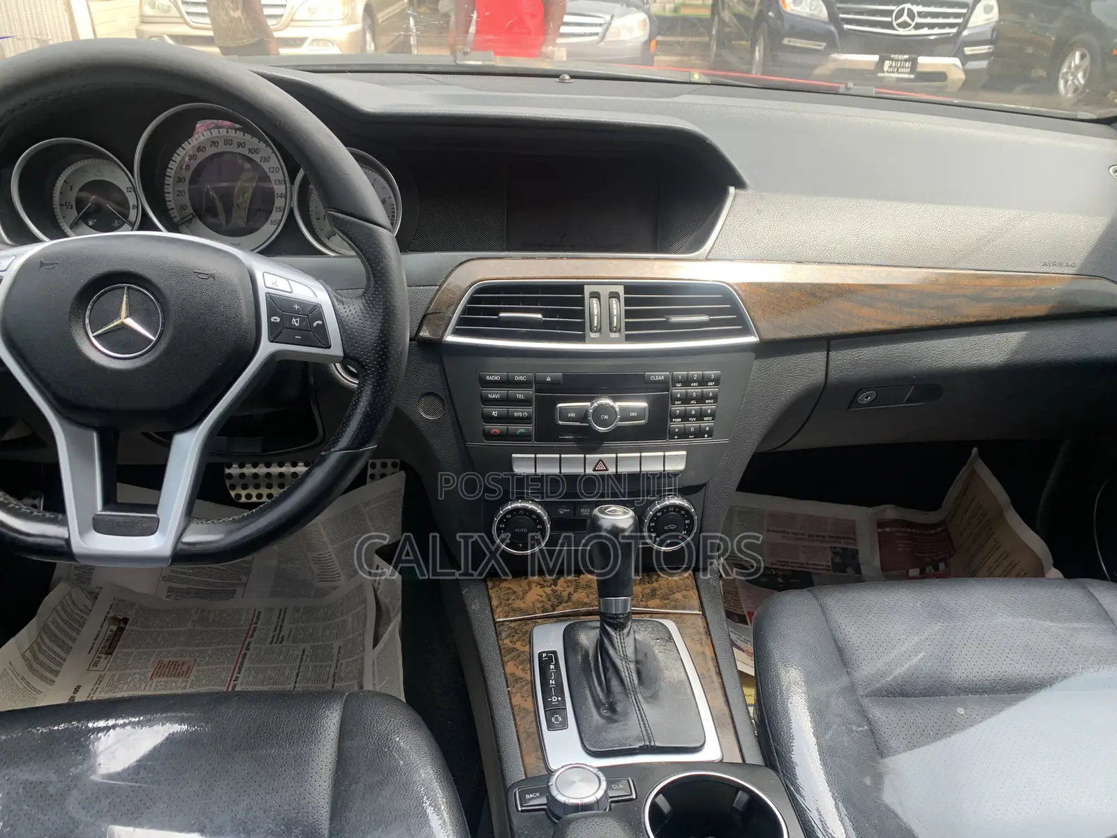 Mercedes-Benz C300 2013 Red