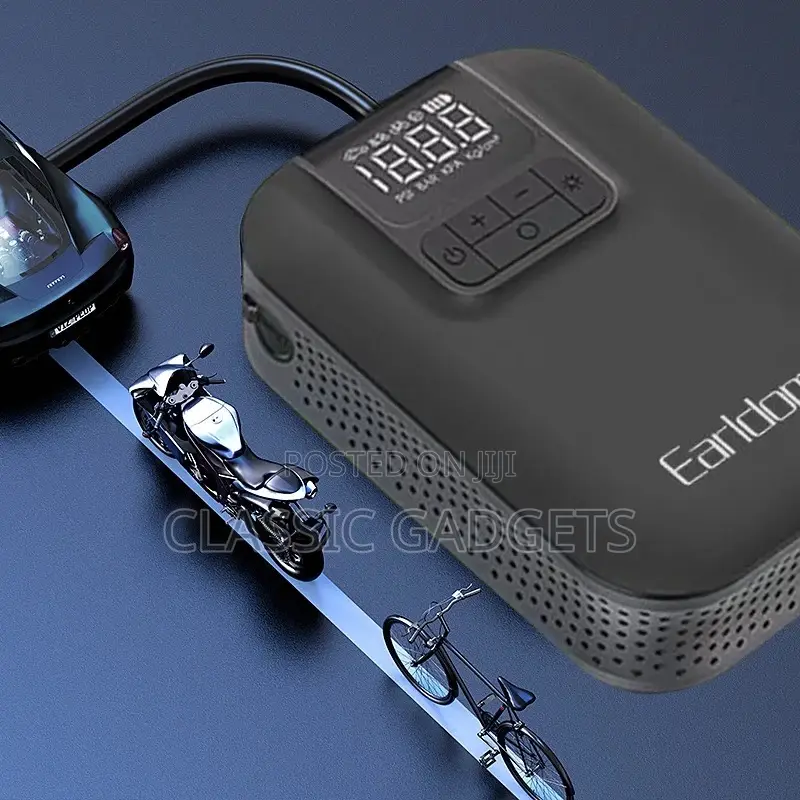 Earldom V2 Automatic Car Tire Air Compressor Pump Inflator