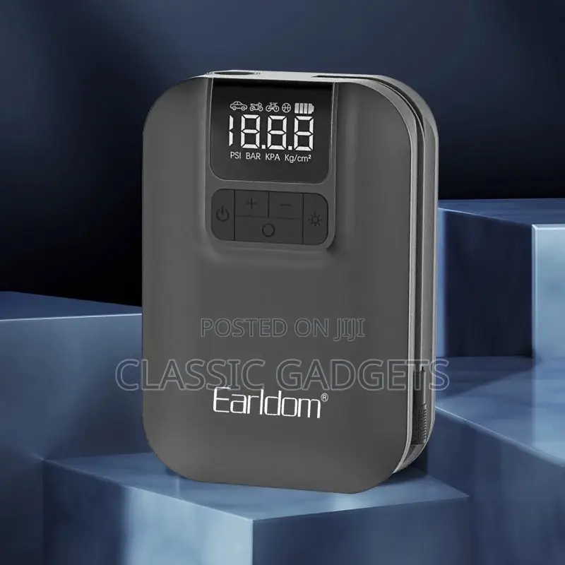 Earldom V2 Automatic Car Tire Air Compressor Pump Inflator