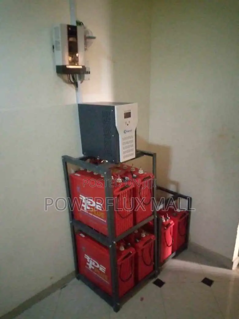 10kva Kartel Inverter Installation With 6 Batteries