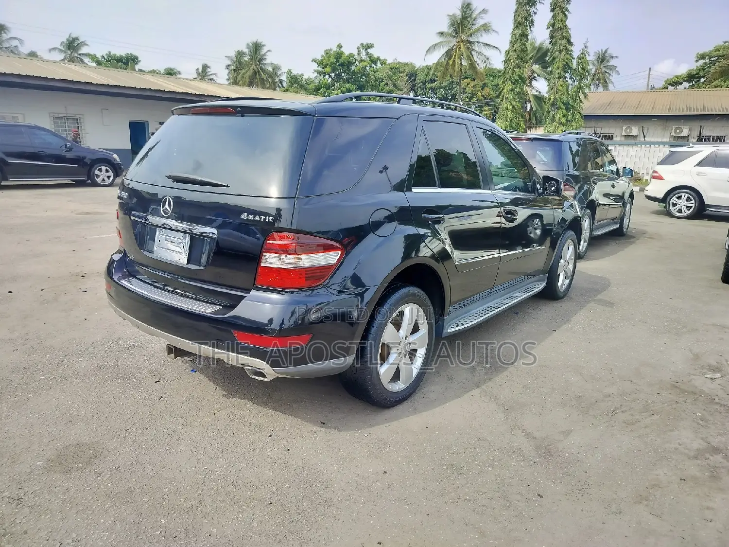Mercedes-Benz M Class ML 350 4Matic 2008 Black