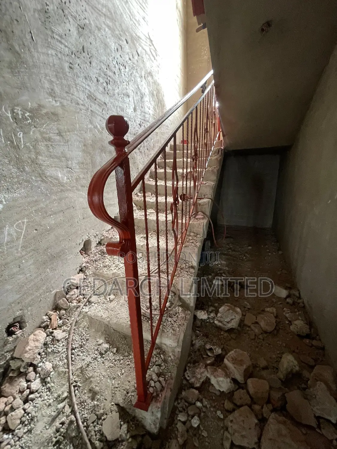 Wrought Iron Design Handrails