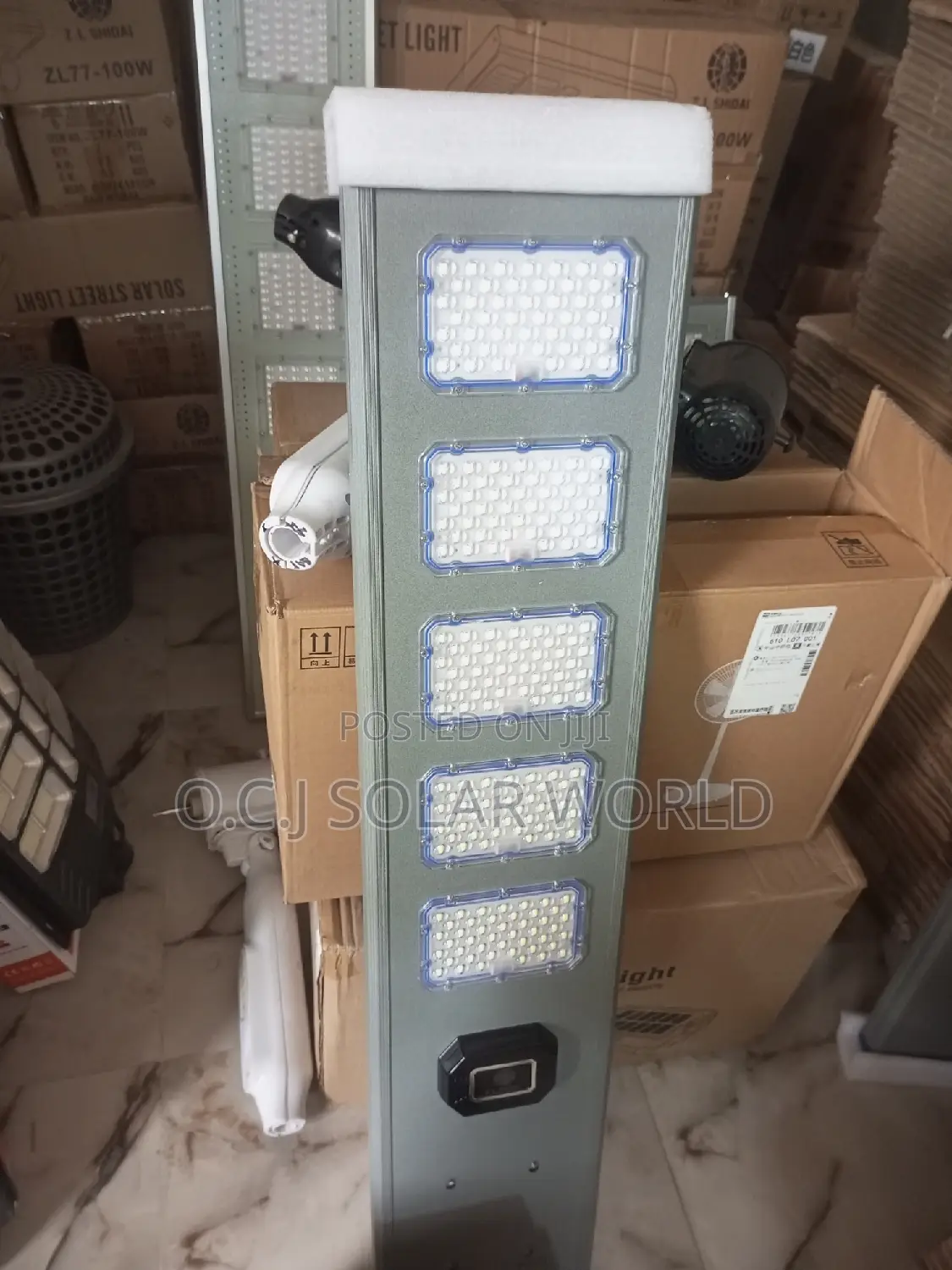 5 Eyes Industrial Solar Street Lights