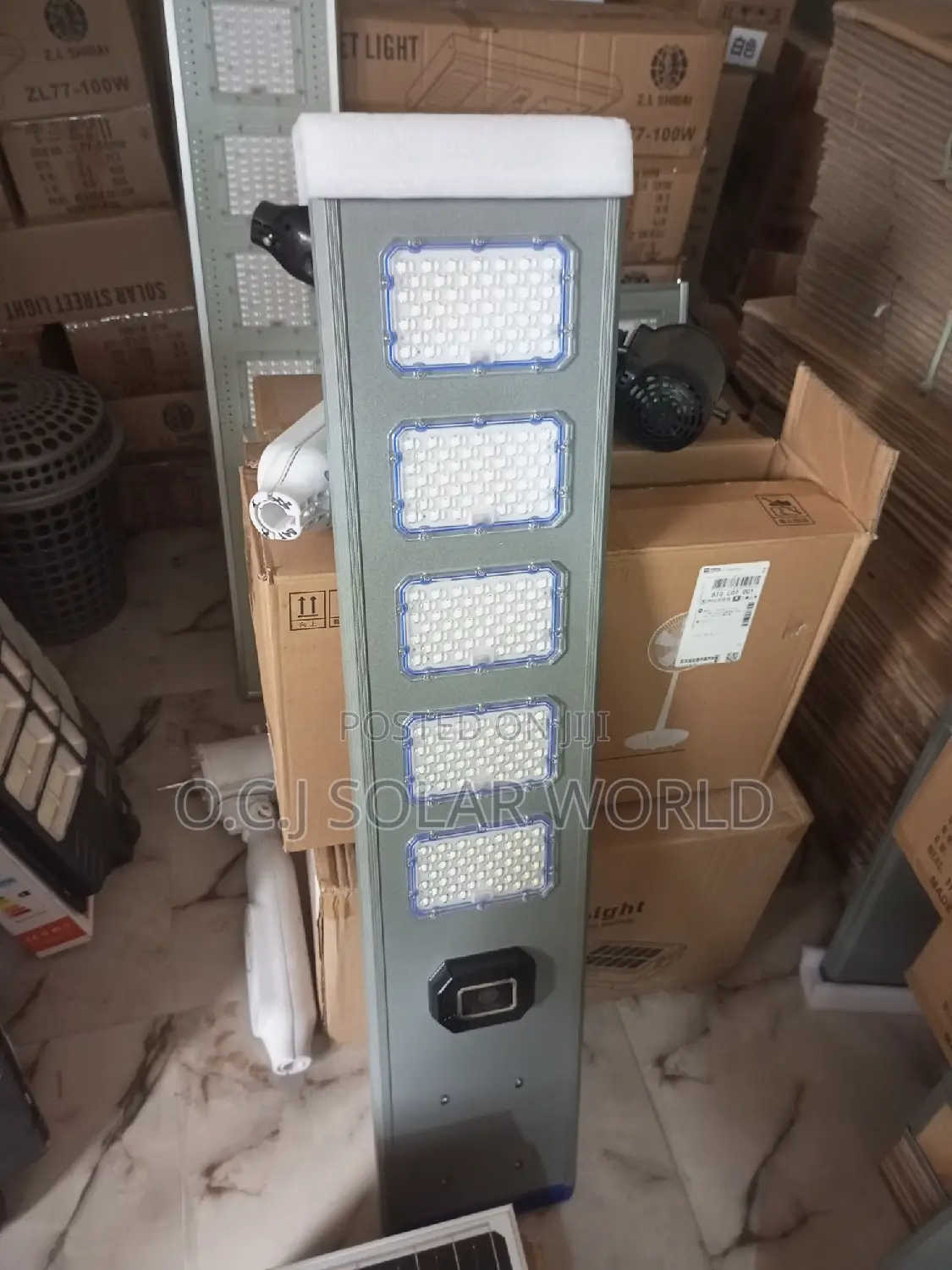 5 Eyes Industrial Solar Street Lights