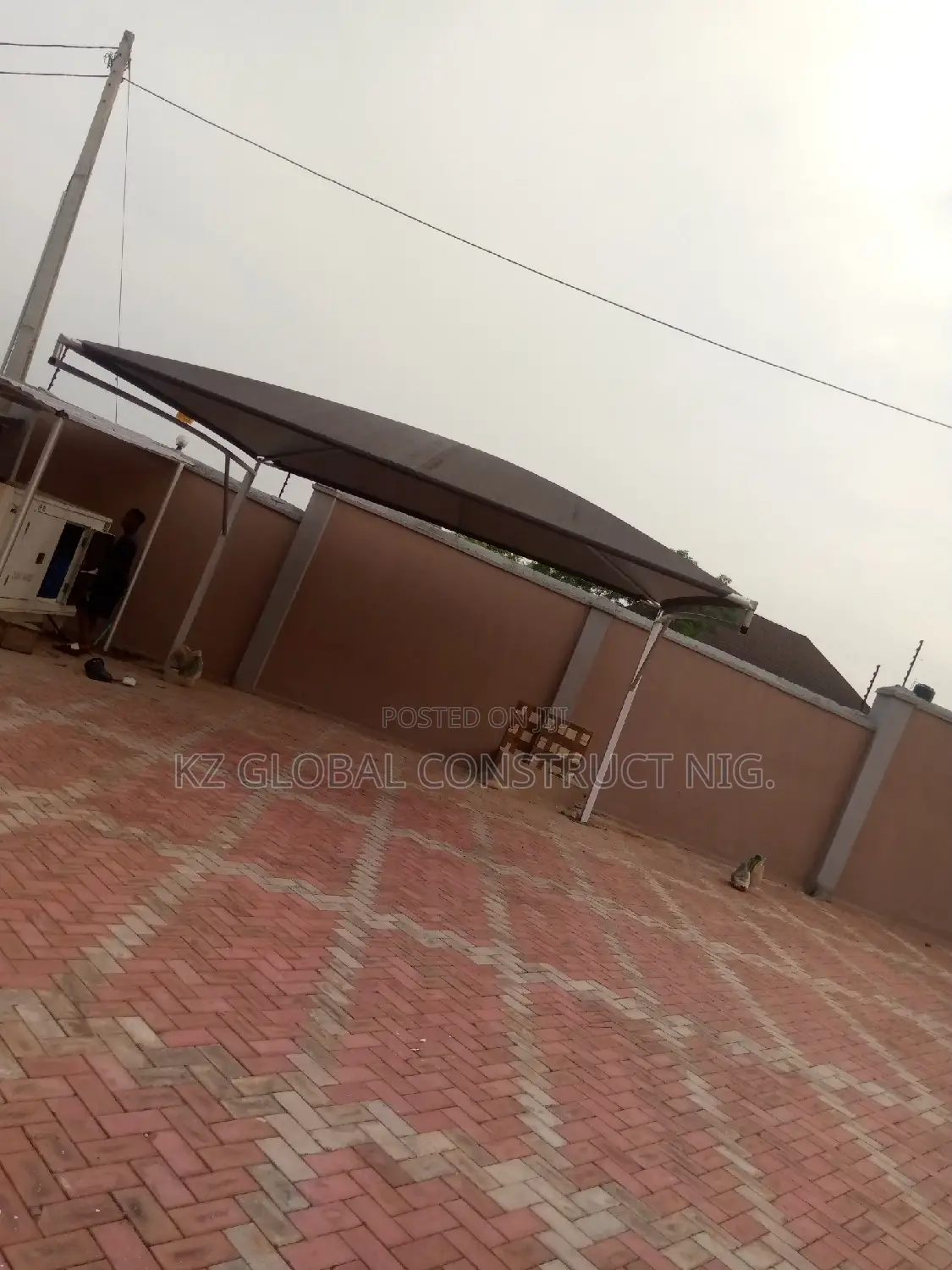 H. Beam Carport Works With Net Coverings Series 103